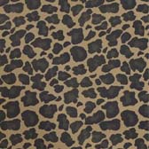 Kód: 39261 Párduc mintás kétrétgű vastag két irányba elasztikus lycra  340 grammos - #34 BROWN